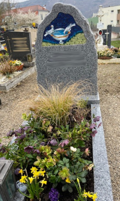 Mosaikeinlage, Trinkende Tauben